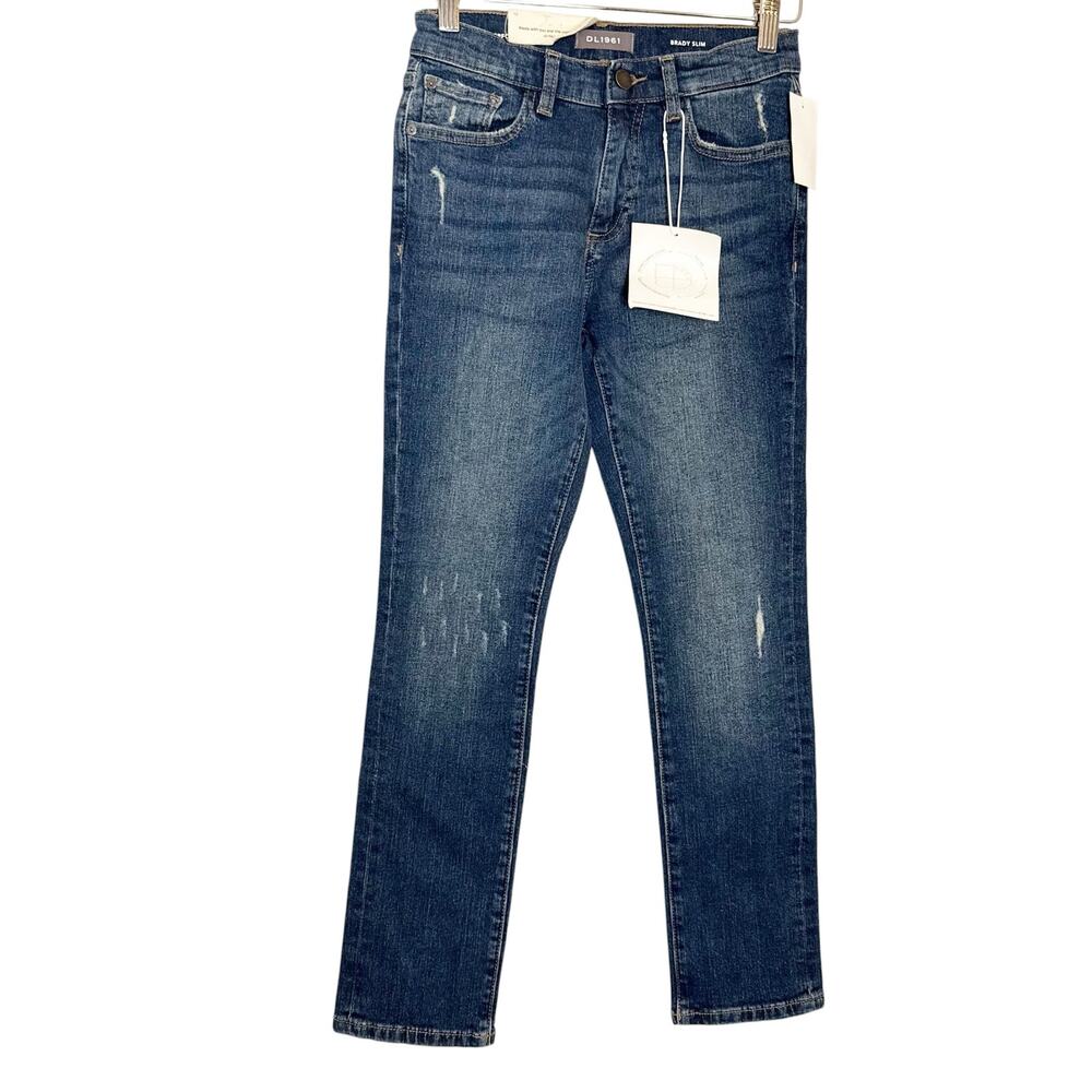 DL1961 Brady Slim Fit Boy’s Blue Denim Casual School Jeans Kid’s Size 10